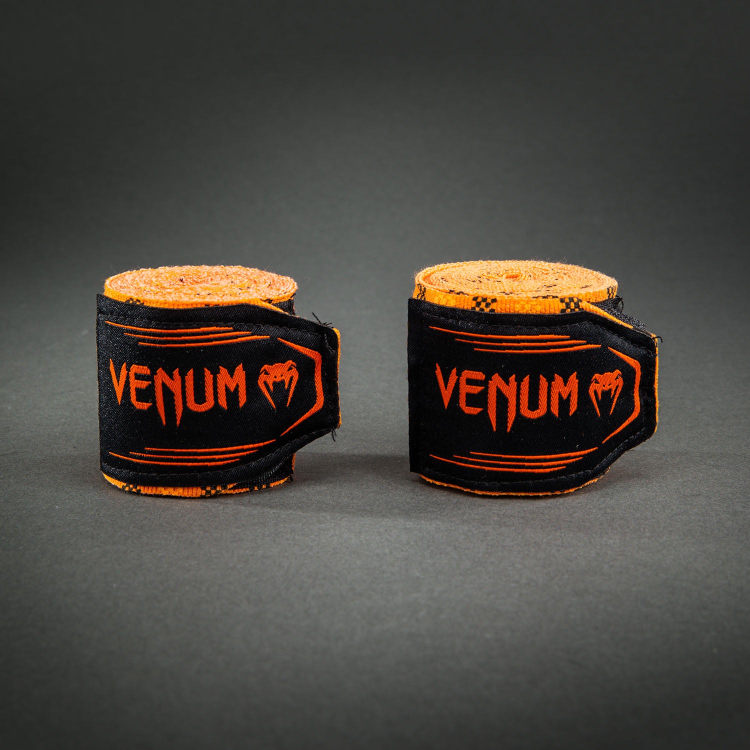 Venum Kontact Evo Tartan Handwraps - Pumpkin - Venum