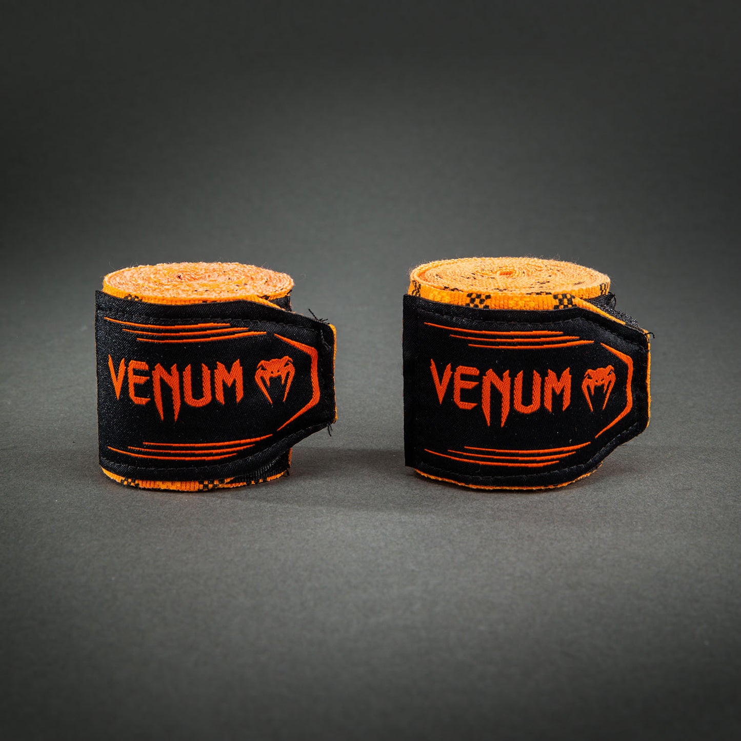 Venum Kontact Evo Tartan Handwraps - Pumpkin