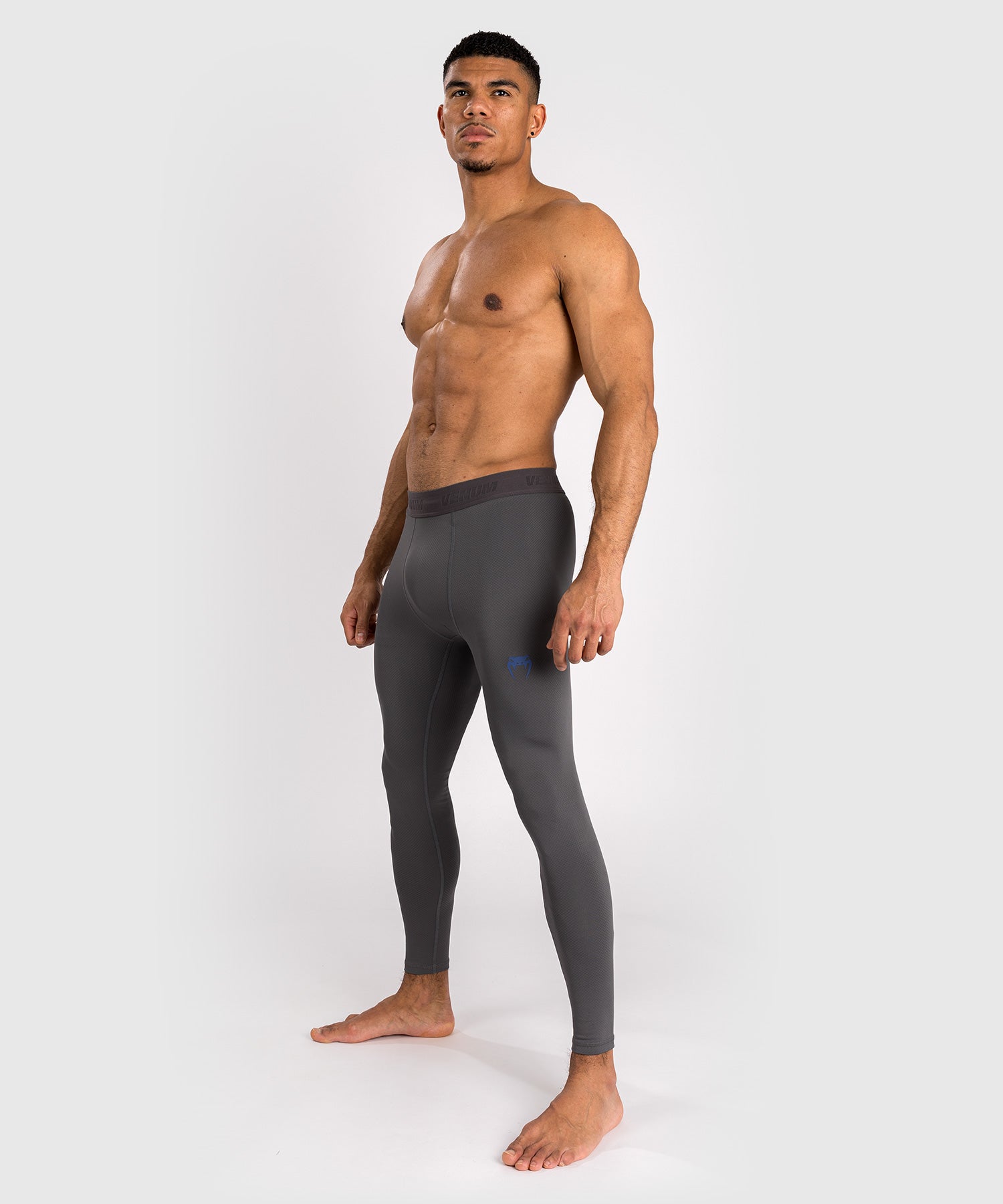 Pantalon de compression pour hommes Venum Contender - Gris - Pantalons