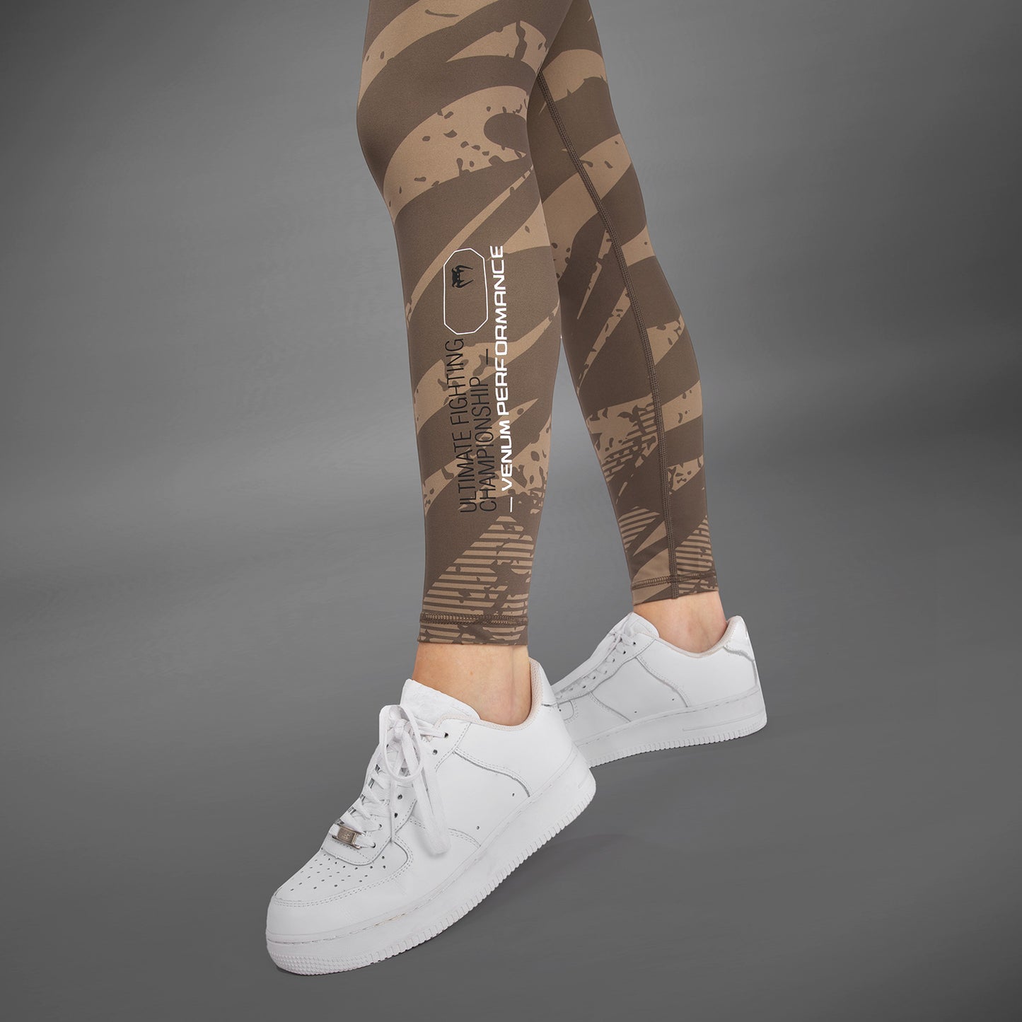 UFC Adrenaline by Venum Fight Week Women’s Performance Tight - Desert Camo