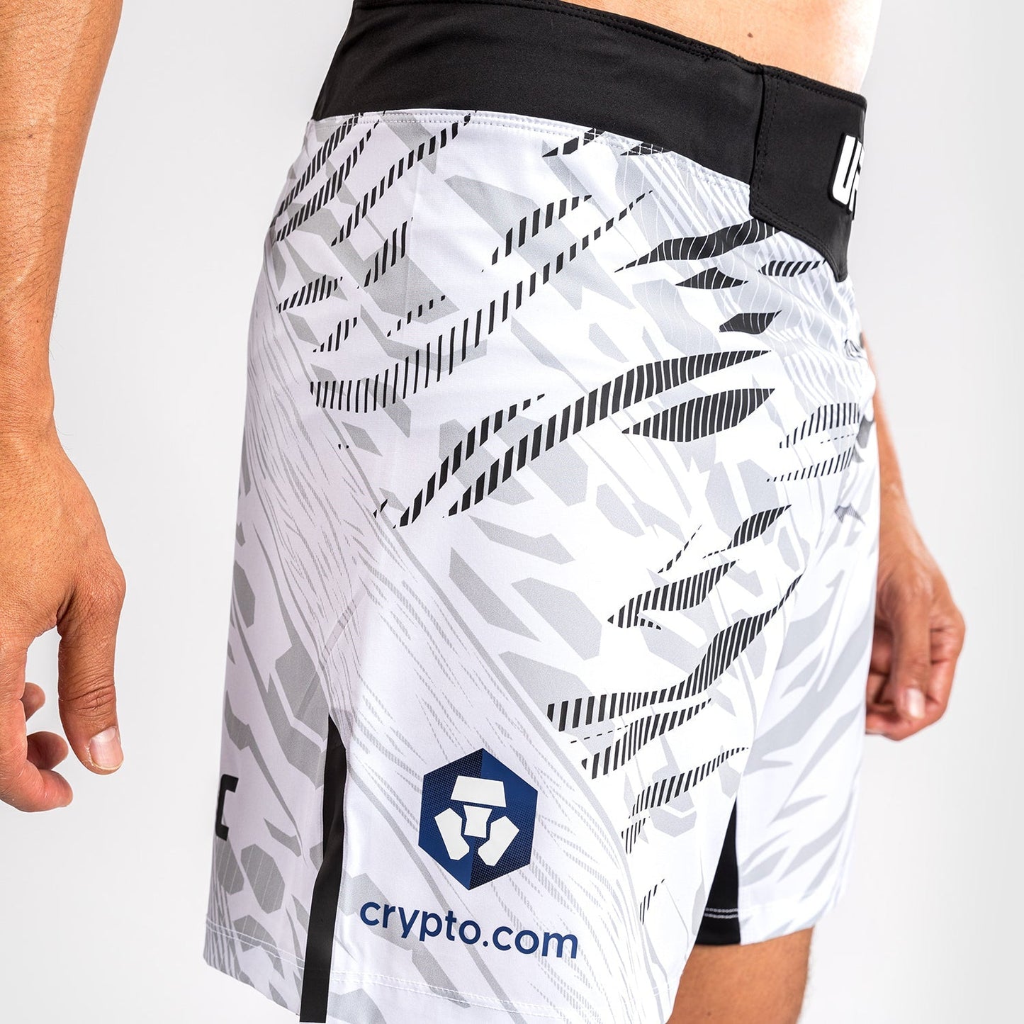 UFC Fusion by Venum Authentic Fight Night Men’s Fight Short - Short Fit - White