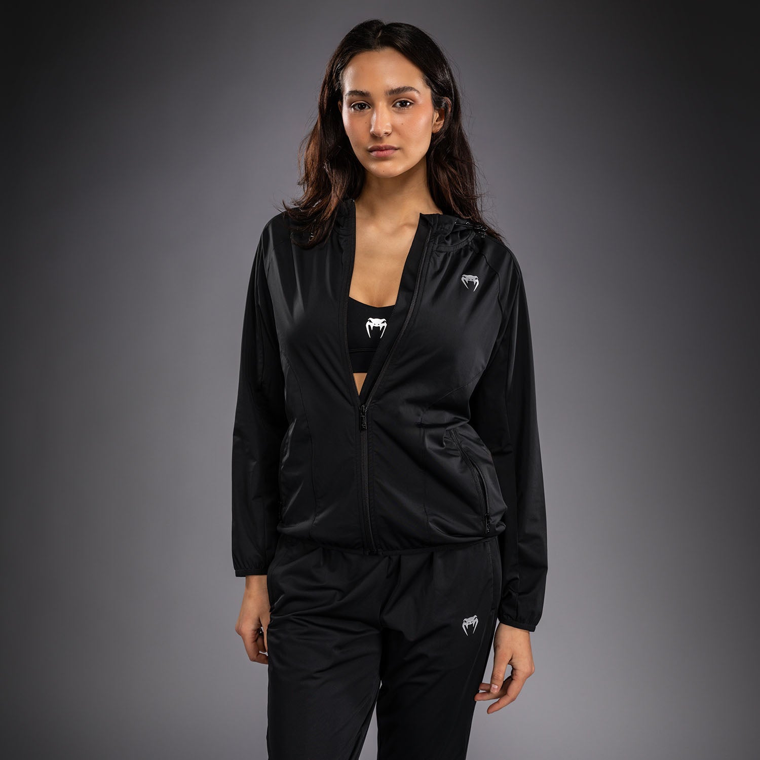 Venum Contender Aero Women's Track Jacket - Black - Venum