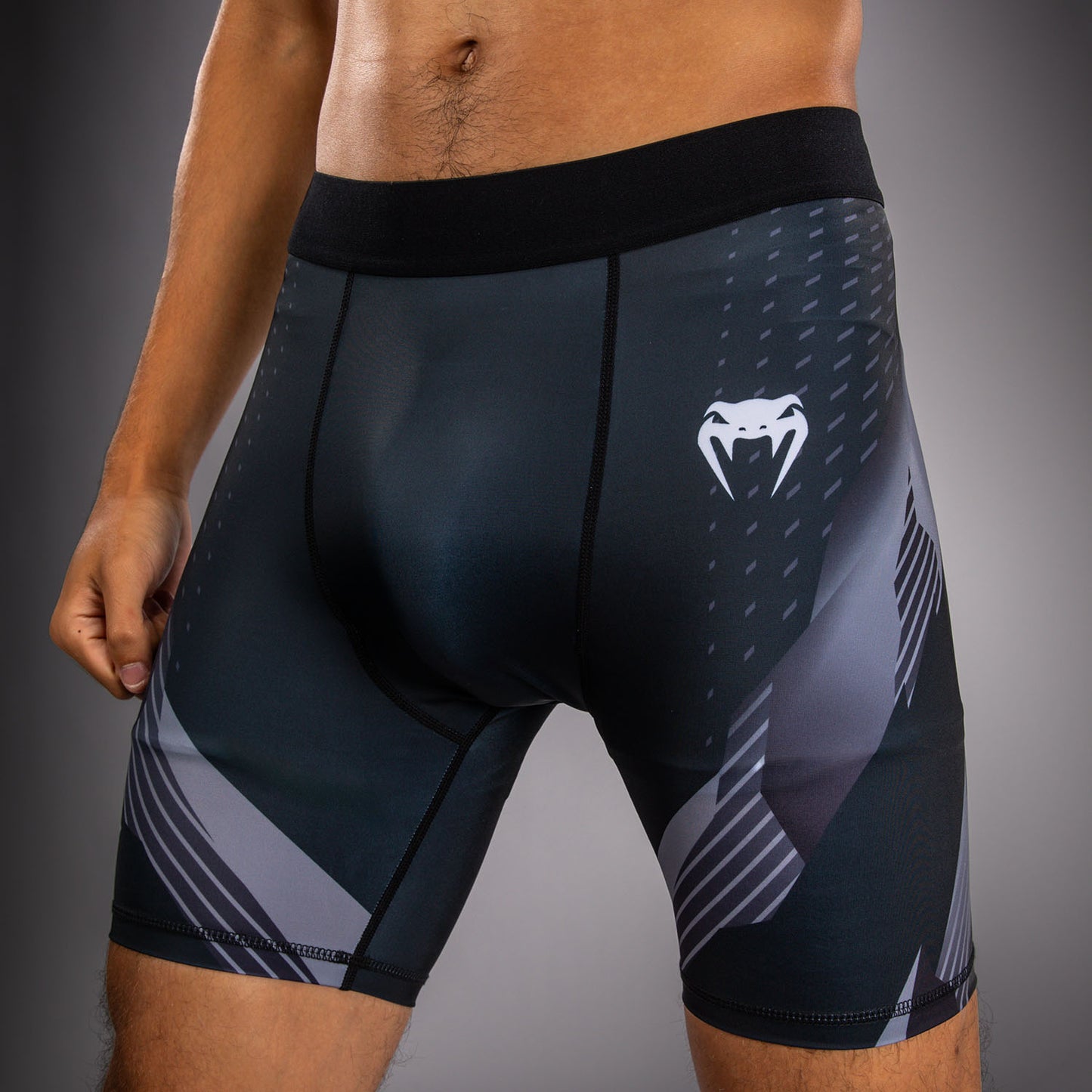 Venum No-Gi 6.0 Vale Tudo Shorts - Black/White  product-type_Compression shorts Venum