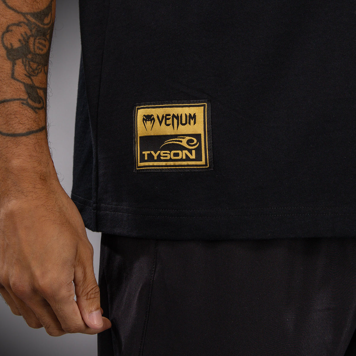 Venum x Mike Tyson Tiger T-Shirt - Black/Gold  product-type_T-Shirts Venum
