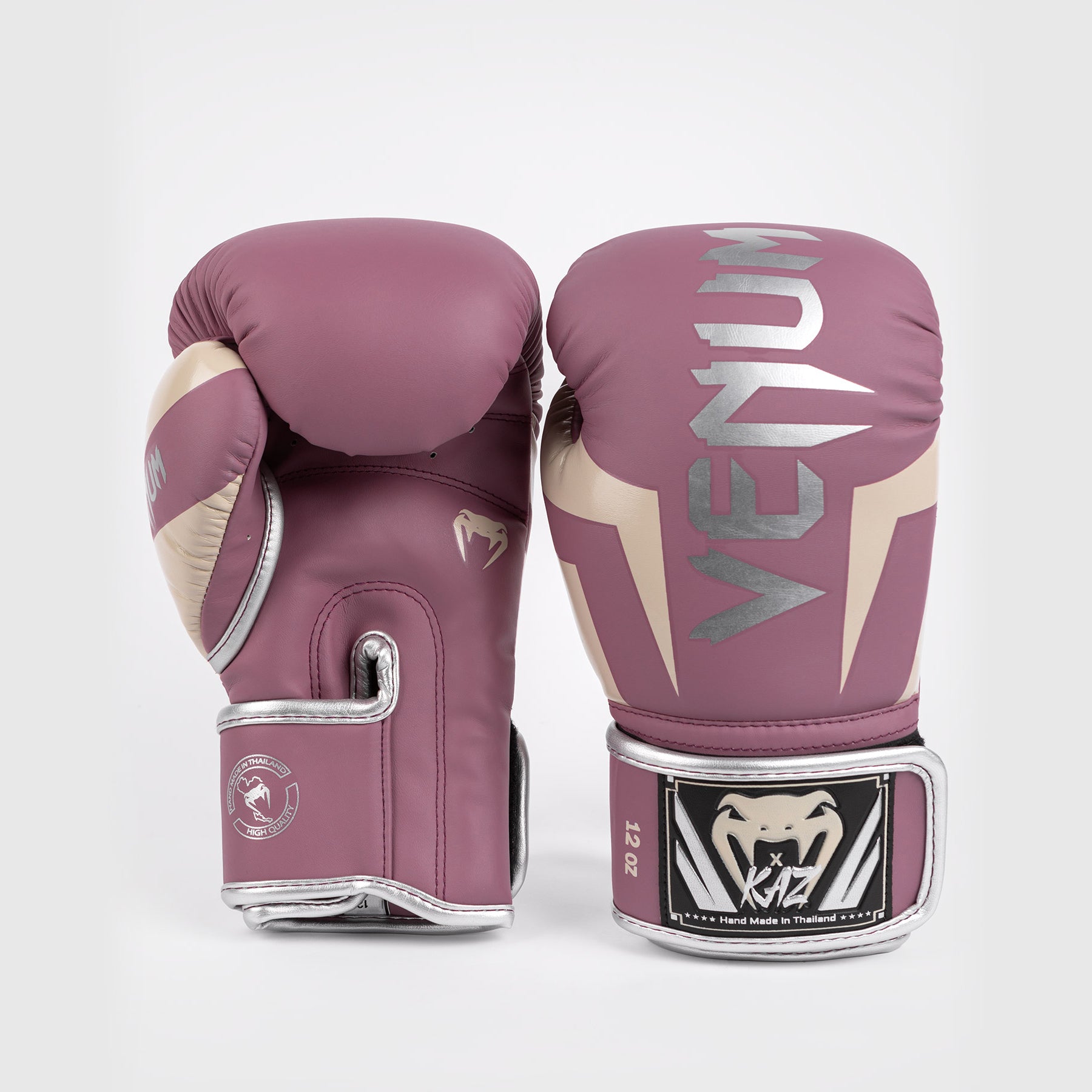 Venum x Kaz Elite Boxing Gloves - Dusky Orchid - Venum