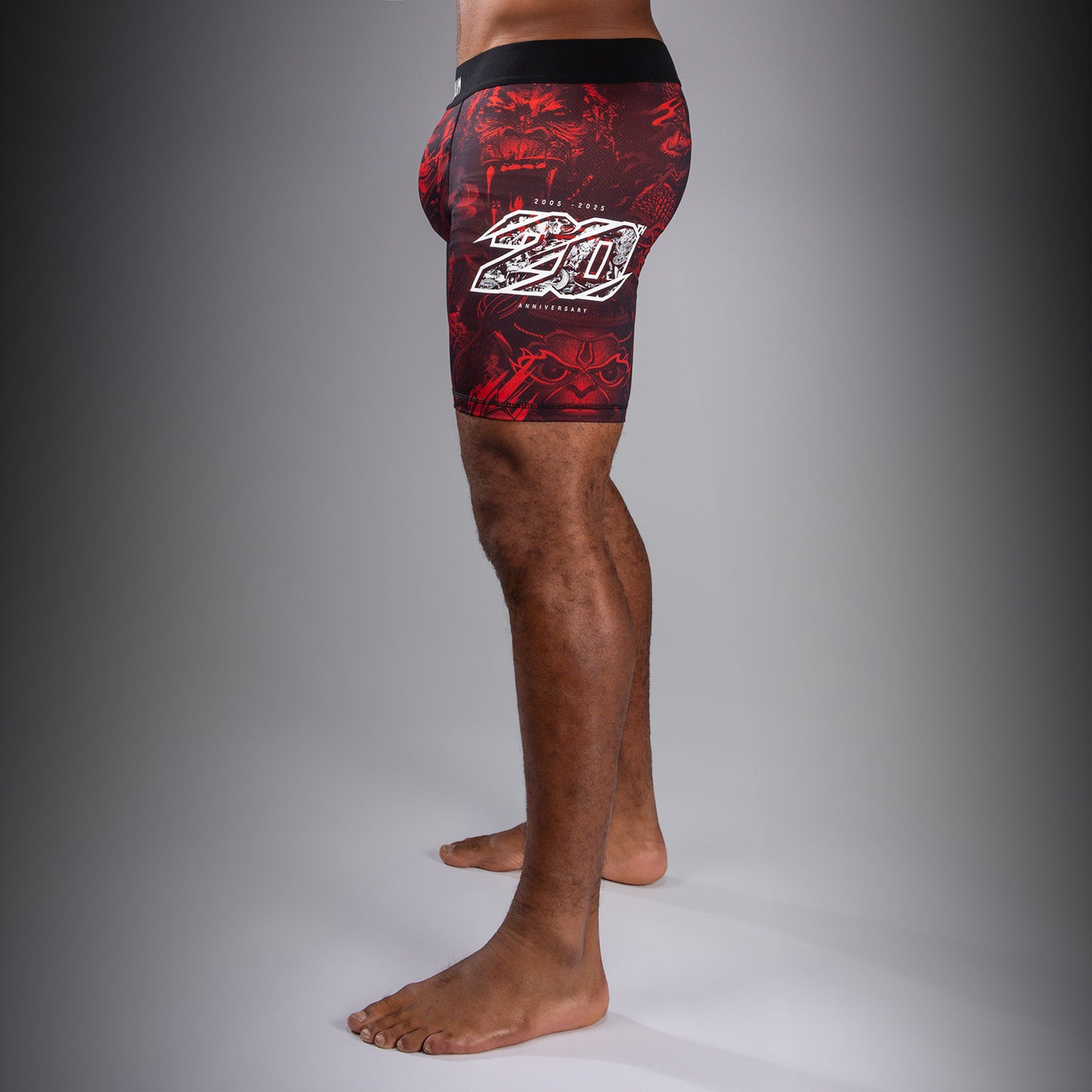 Venum 20th Anniversary Vale Tudo Shorts - Black/Red