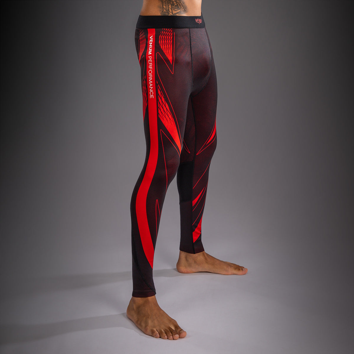 Venum Amazonia Reborn Spats - Black/Red