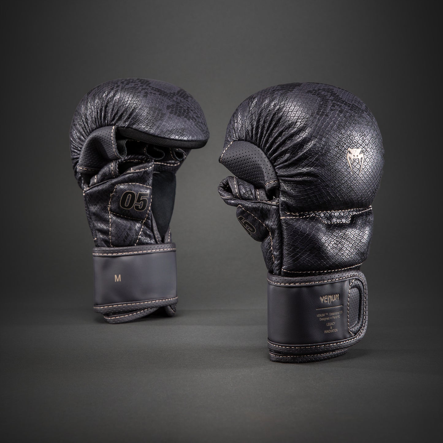 Venum Impact Evo Scales MMA Sparring Gloves - Dark Purple