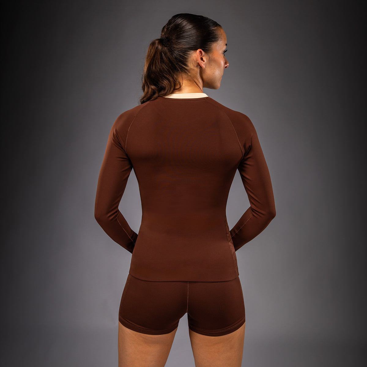 Venum Viper Women's Long Sleeve Rashguard - Brown