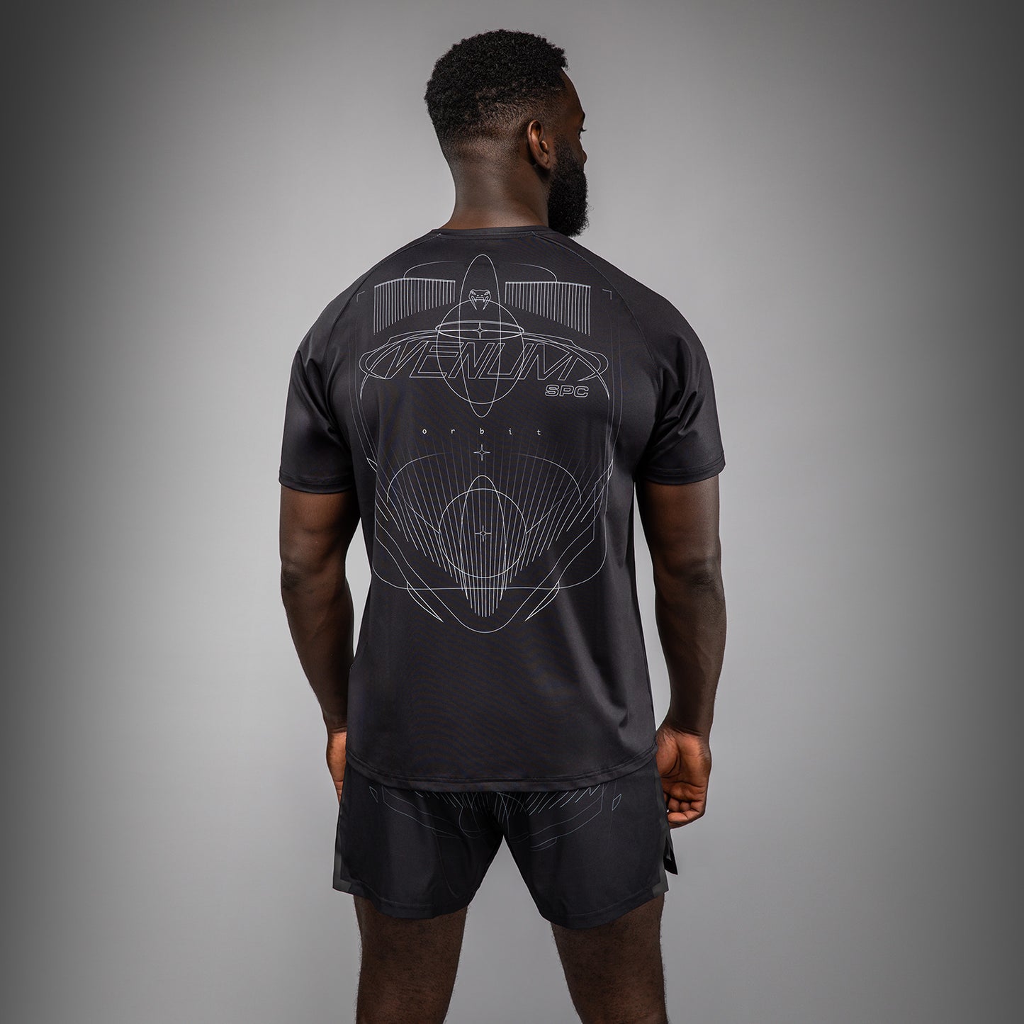 Venum Eclipse Dry-Tech T-Shirt - Black/Silver
