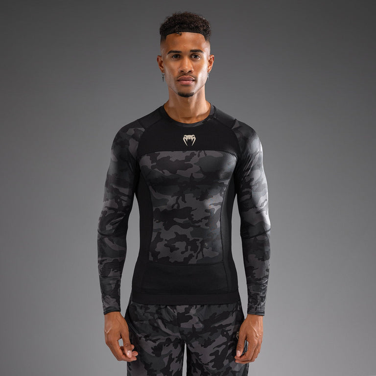Maglie Uomo Venum Gorilla Jungle Long Sleeve Rashguard Black