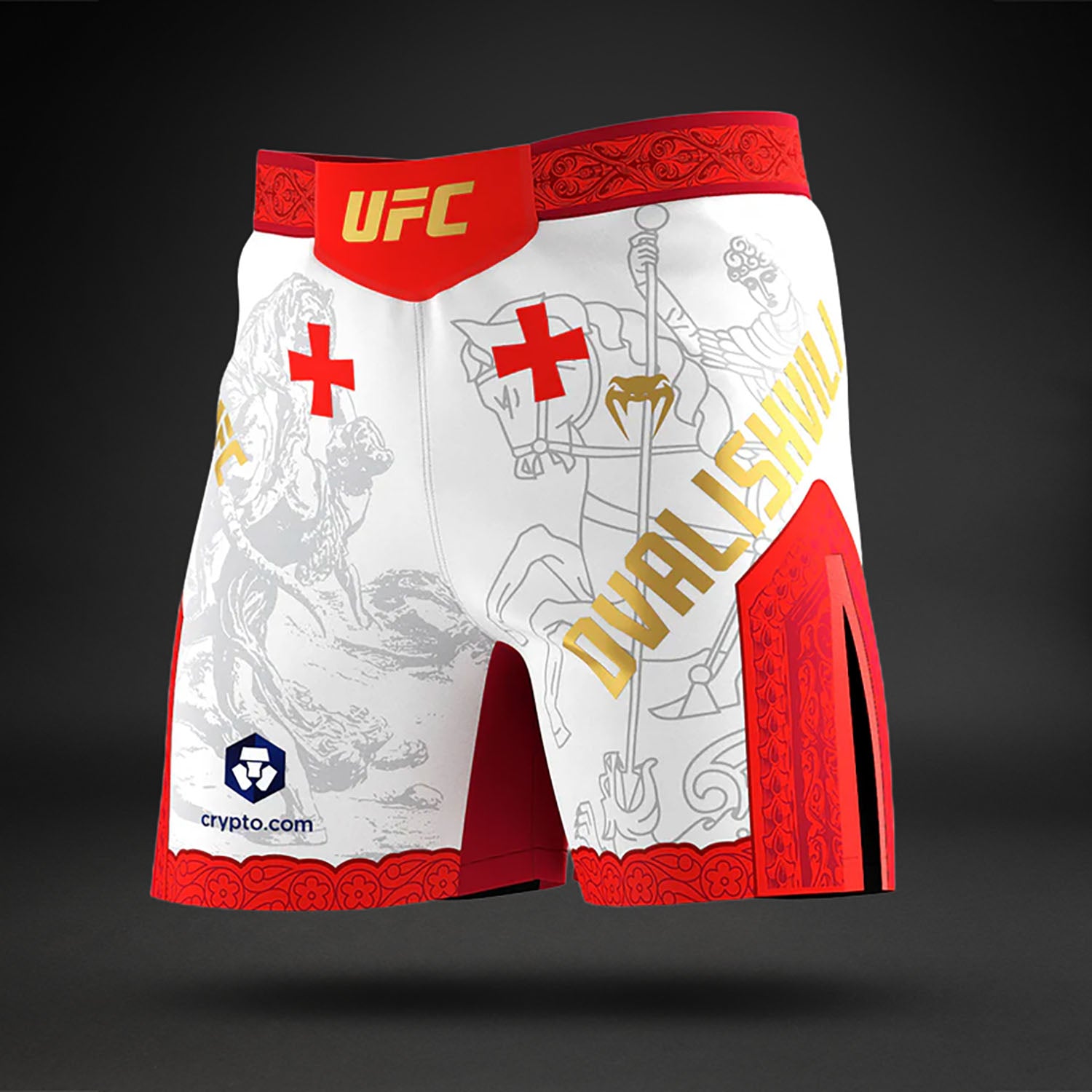 Men's UFC Unrivaled by Venum White Merab Dvalishvili Fit Fight - Venum