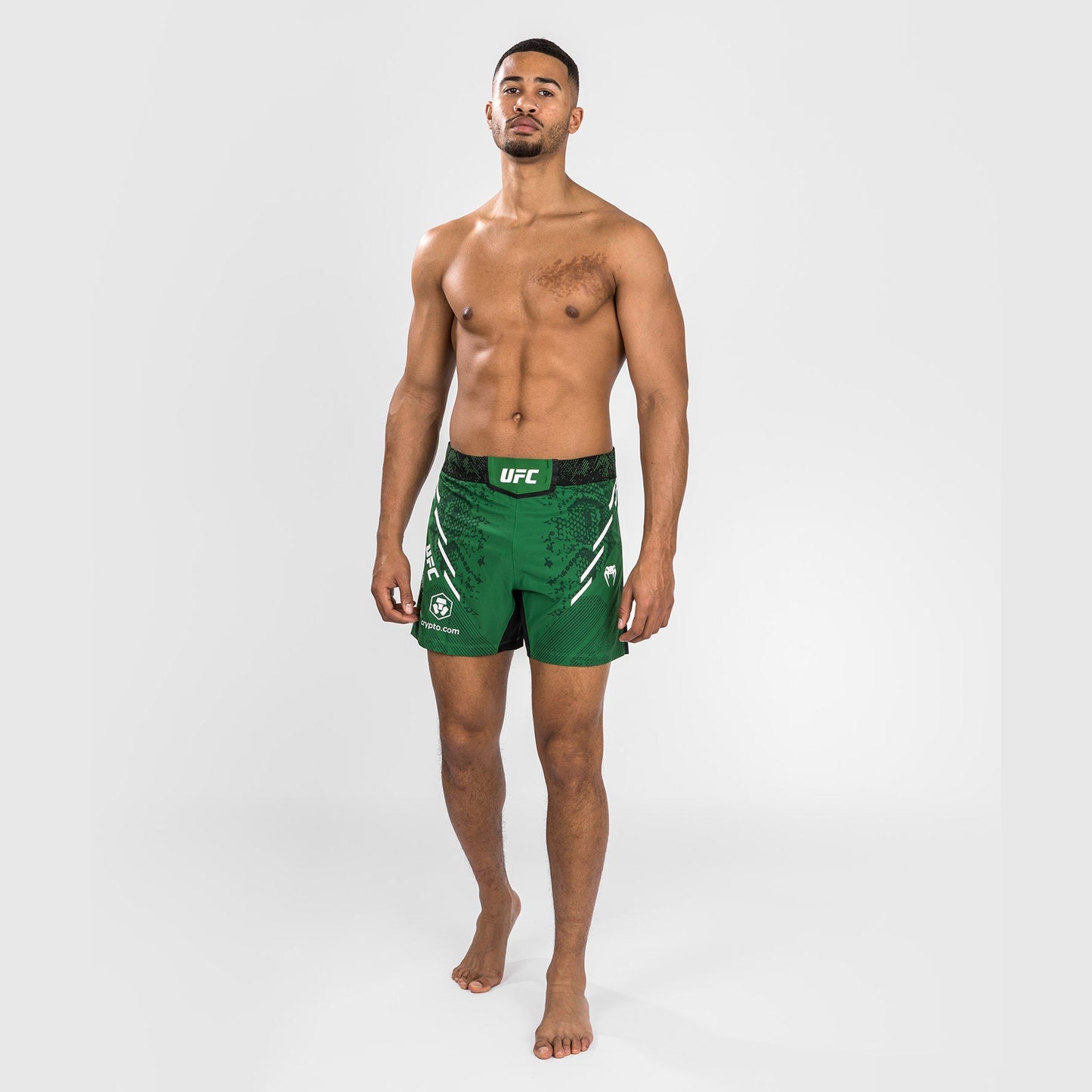 UFC Adrenaline by Venum Personalized Authentic Fight Night Men's Fight Short - Short Fit - Green