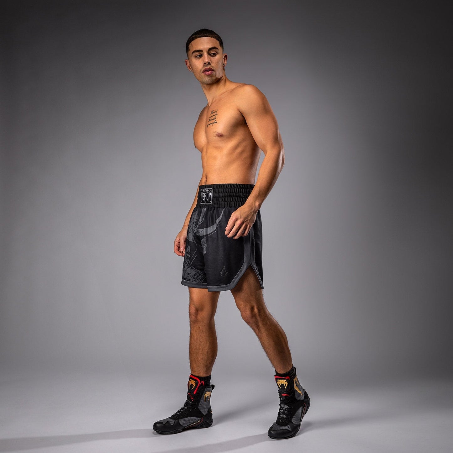 Venum x Assassin's Creed Shadows Boxing Short - Black