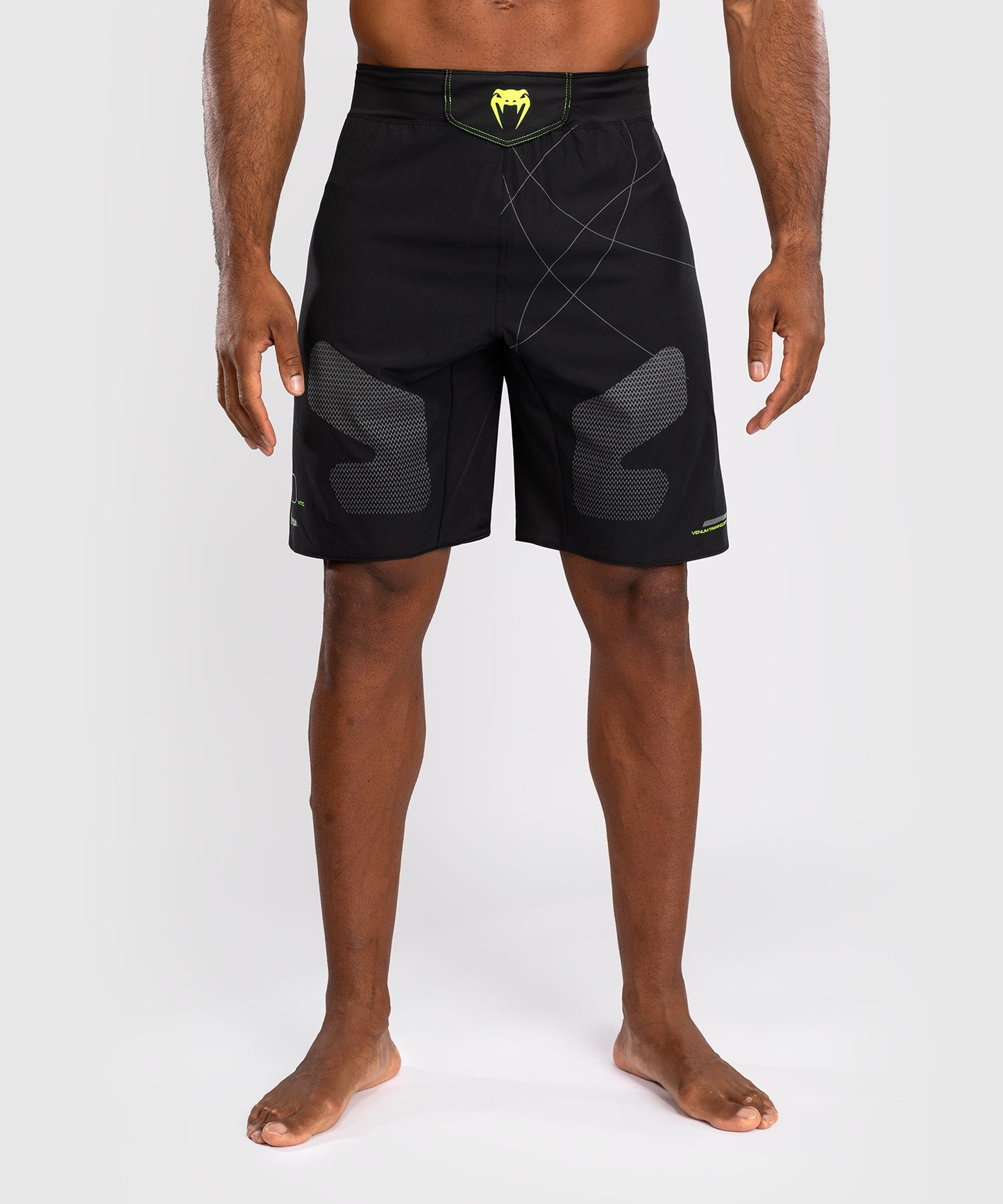 Venum Training Camp 4.0 Fight Short - Black/Neon Green