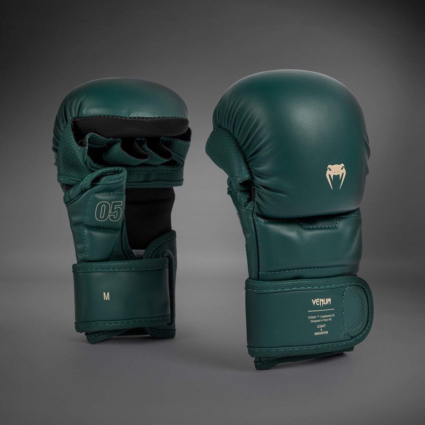 Venum Impact Evo MMA Sparring Gloves - Emerald Green