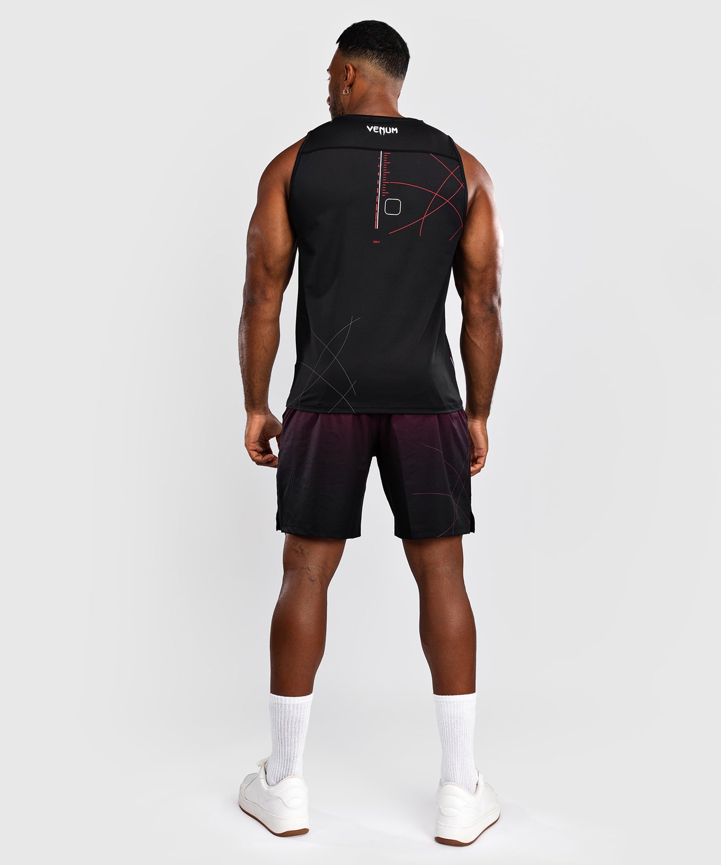 Venum Tactical XT Men's Dry-Tech Tank Top - Black/Fire Red