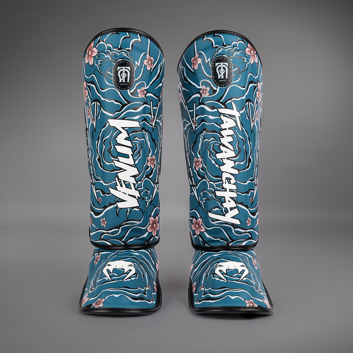 VENUM ヴェナムパンツ Venum x Tawanchay Shinguards Blue/White - Venum