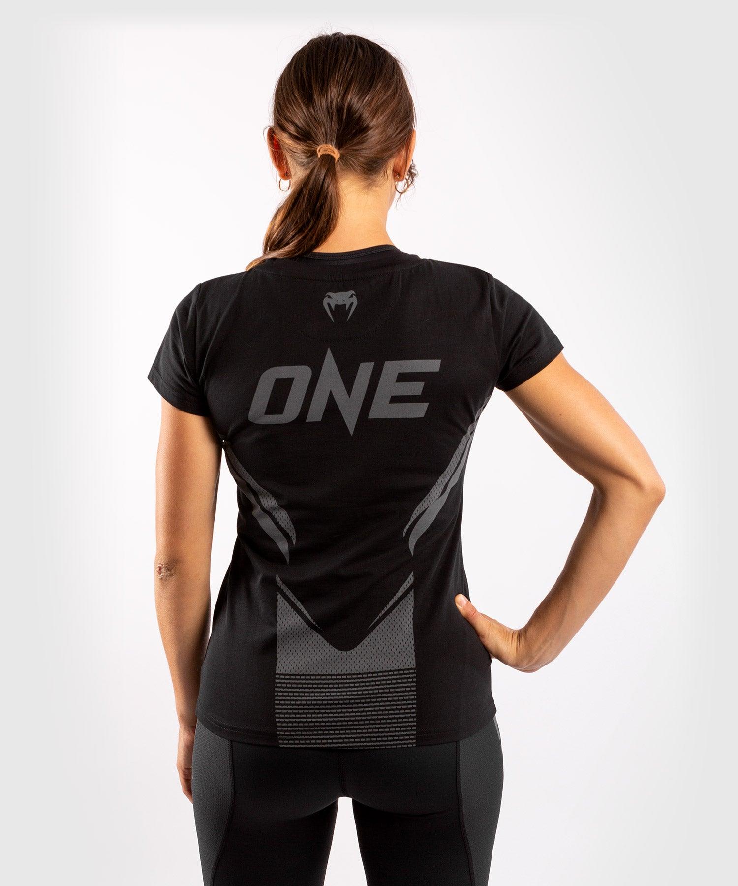 Venum ONE FC Impact T-shirt - for women - Black/Black Picture 2