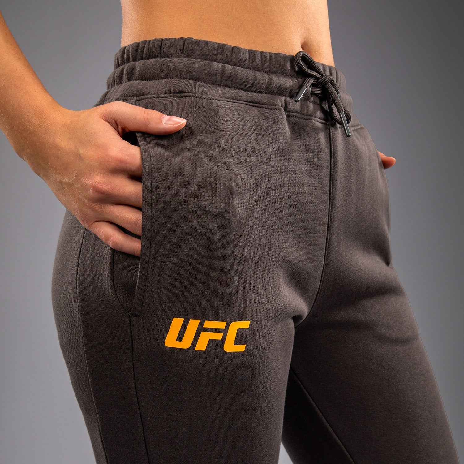 UFC Fusion by Venum Fight Week Women's Cotton Pant - Solid Earthen