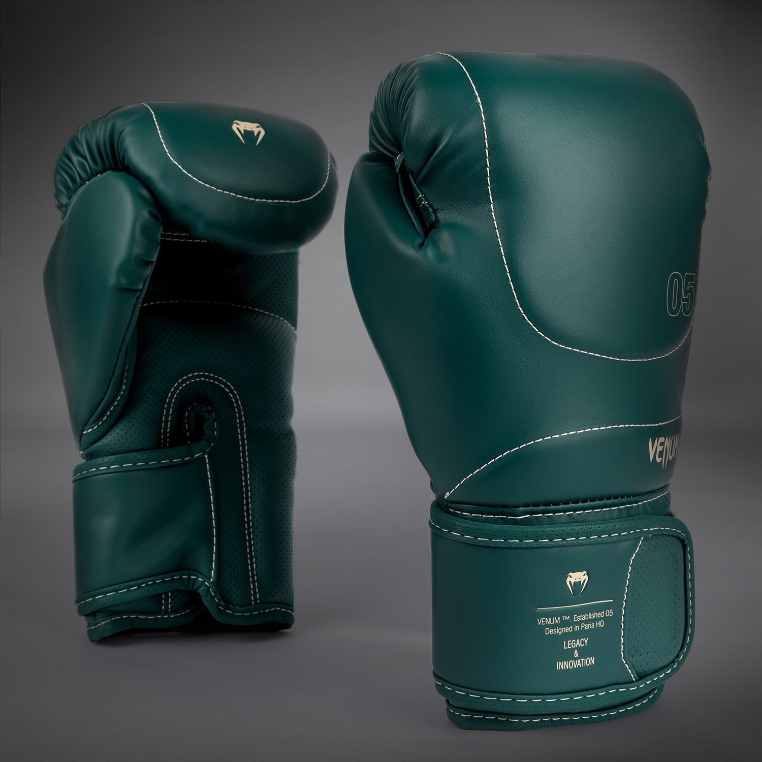 Venum Impact Evo Boxing Gloves - Emerald Green - Venum