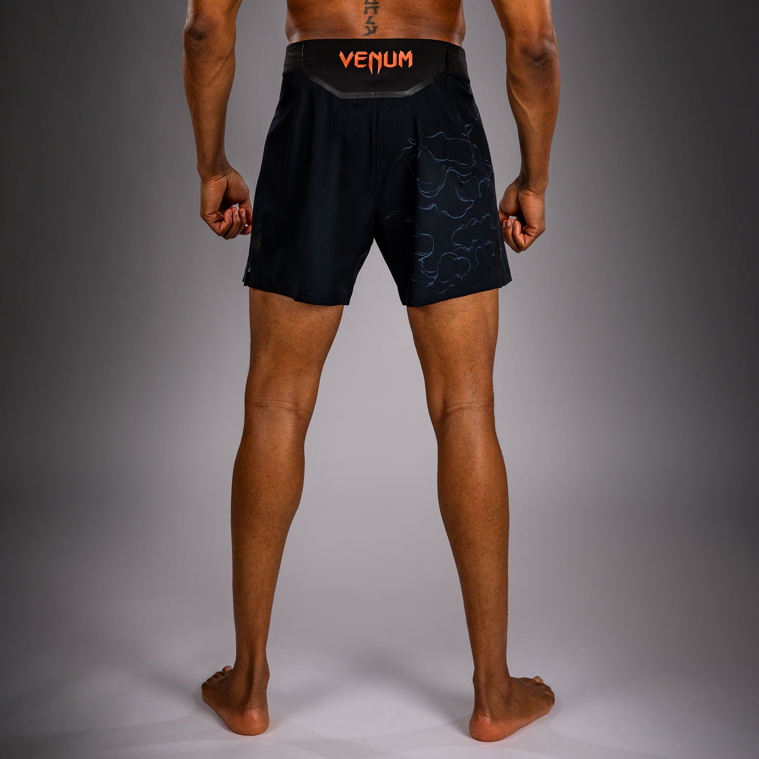 Venum Thunder Dragon ファイトショーツ ブラック XS Venum Thunder Dragon Fightshorts - Black/Grey/Copper - Venum