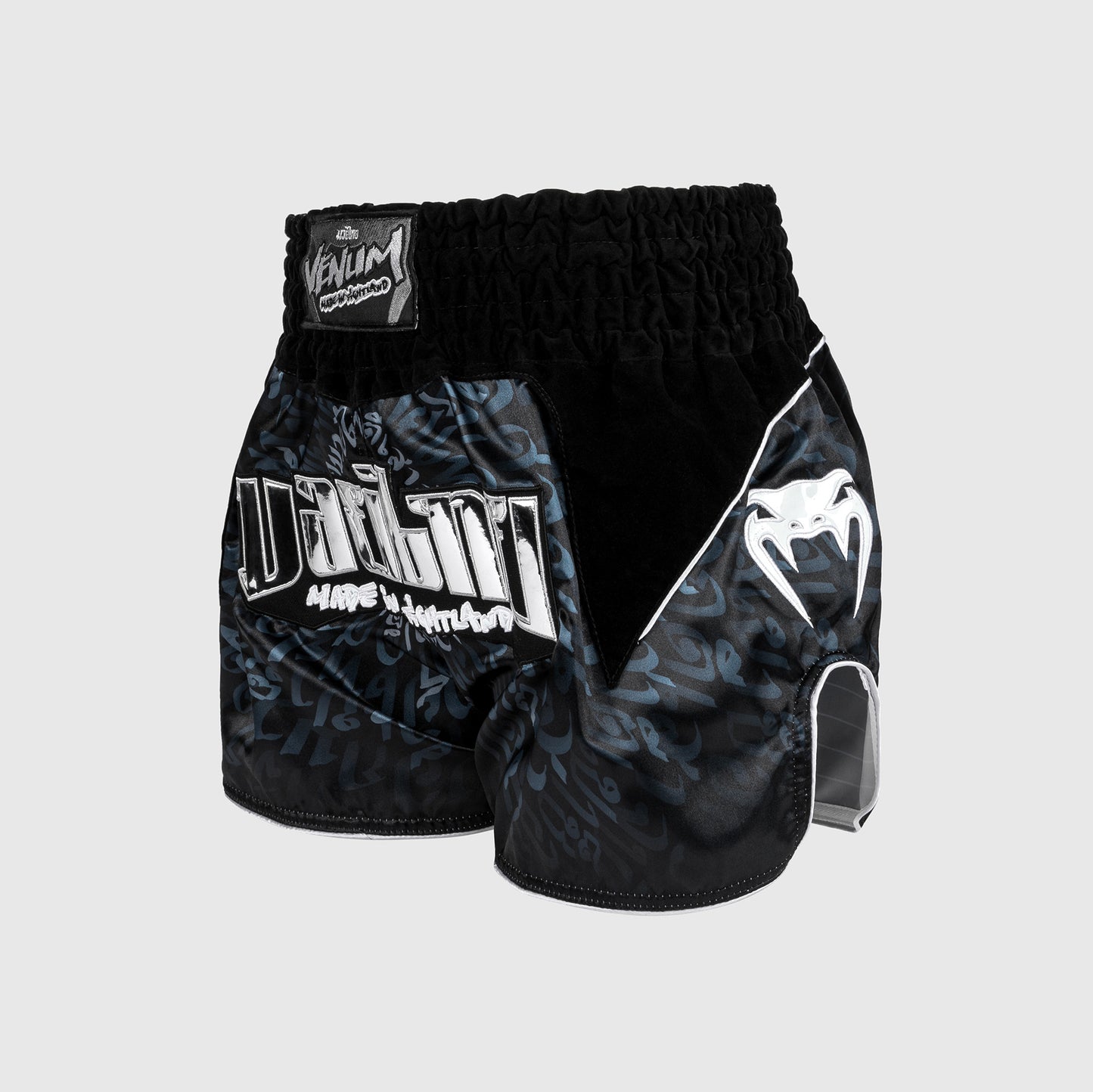 Venum Attack Muay Thaï Short - Black/Silver