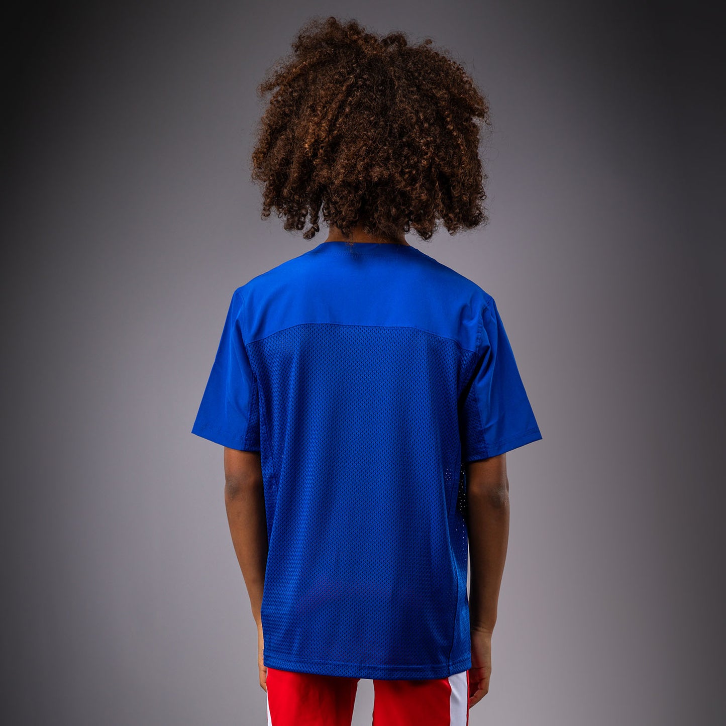 Venum Elite Kids Football Short Sleeve Jersey - Royal Blue