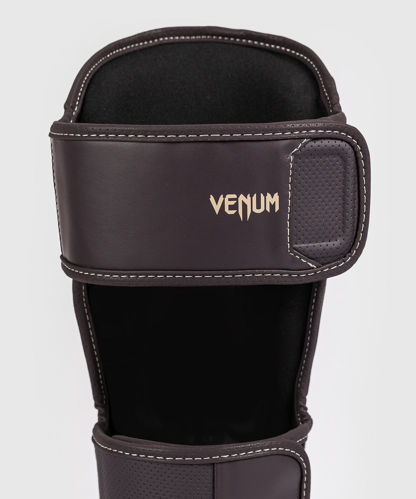 Venum Impact Evo Shin Guards - Chocolate
