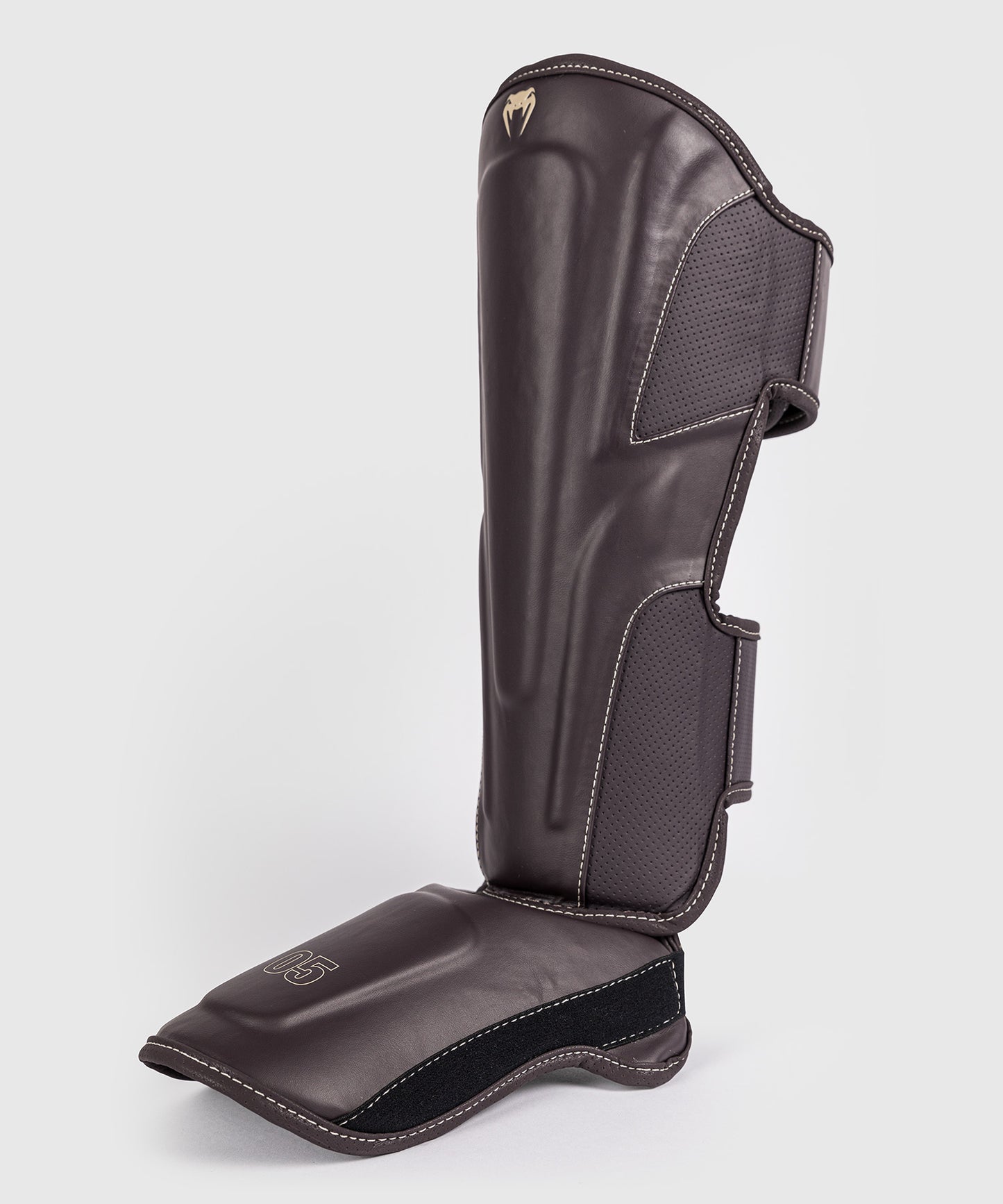 Venum Impact Evo Shin Guards - Chocolate