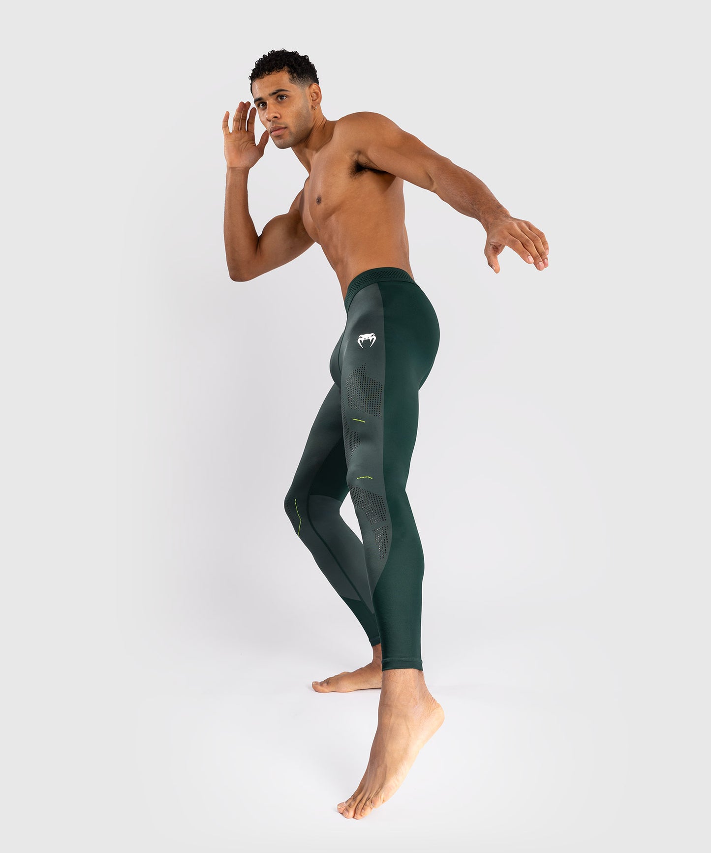 Venum Technical 3.0 Spats - Forest Green