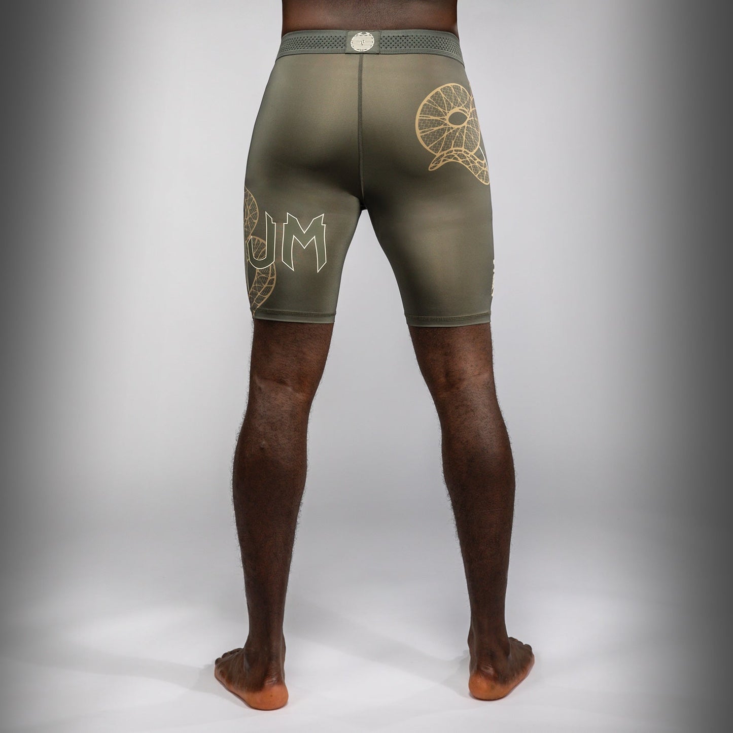 Venum Serpenti Vale Tudo Shorts - Khaki/Bronze/Ivory
