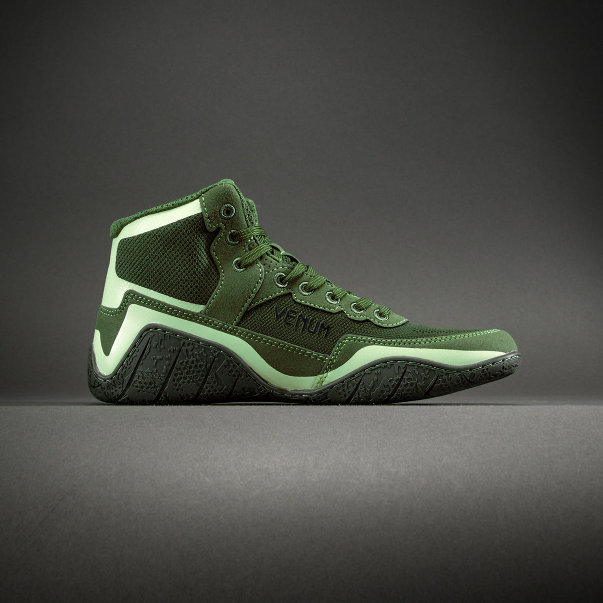 Venum Elite Wrestling Shoes - Khaki