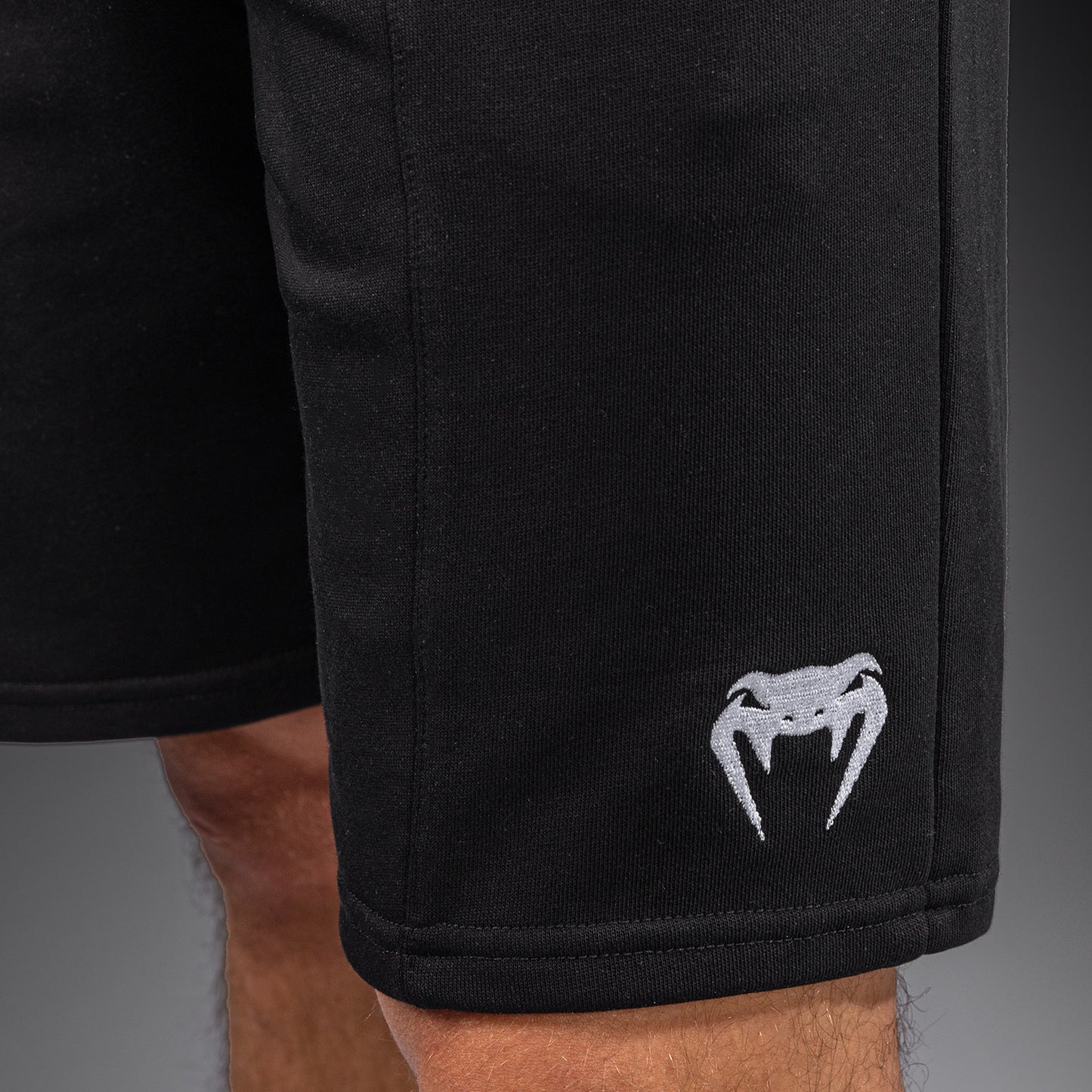 Venum Classic Fleece Cotton Shorts - Black