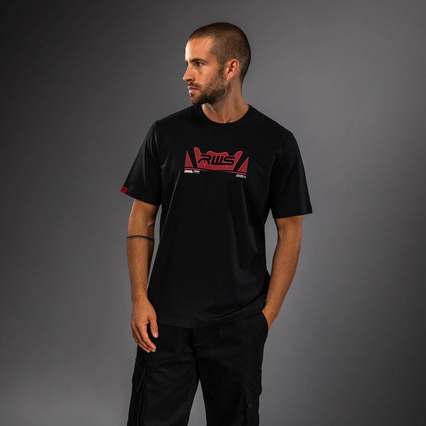 Venum x RWS 2.0 T-Shirt - Black/Red