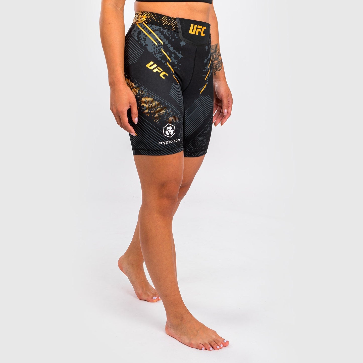 UFC Adrenaline by Venum Authentic Fight Night Women’s Vale Tudo Short - Long Fit - Champion