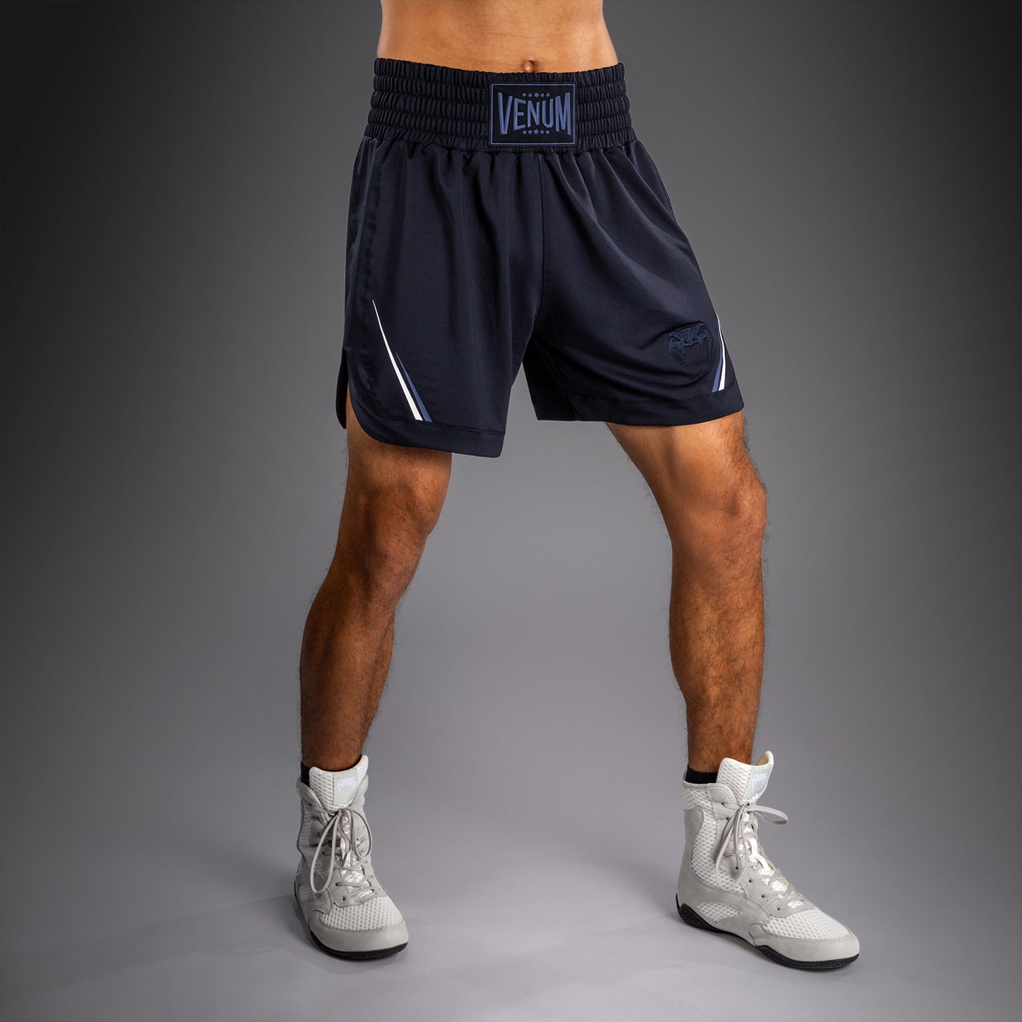 Venum G-Core Boxing Shorts - Navy Blue/White  product-type_Boxing shorts Venum
