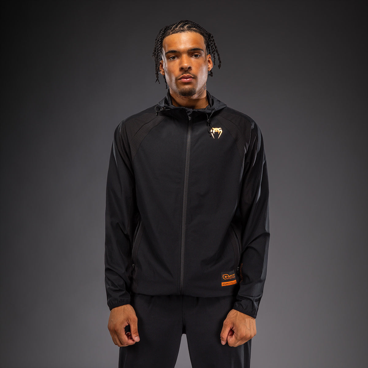 Venum G-Fit Revolution Track Jacket - Black/Copper  product-type_Jackets Venum