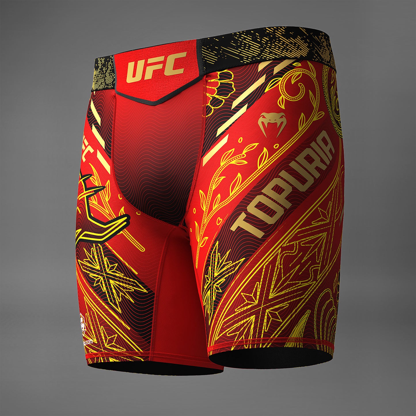 Men's UFC Unrivaled by Venum Red Ilia Topuria Vale Tudo Short