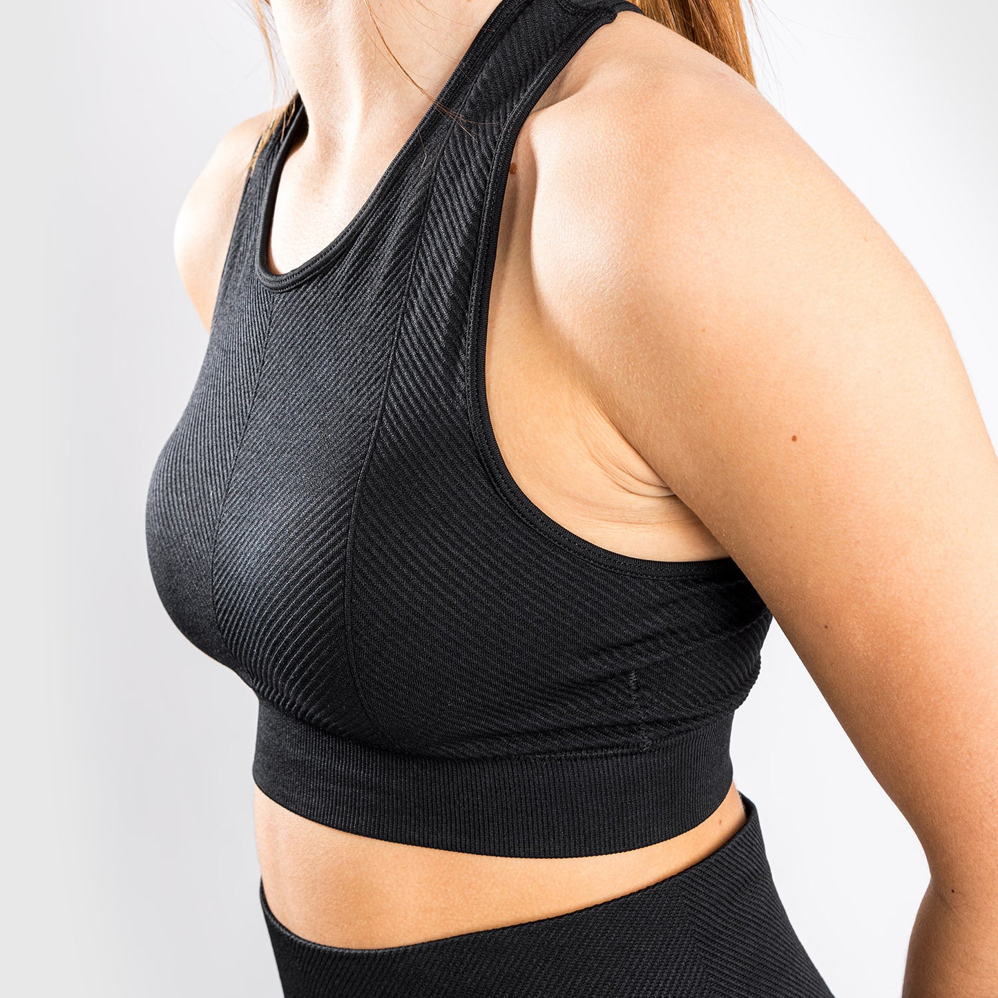Venum Sparring Seamless Sports Bra - For Women - Black