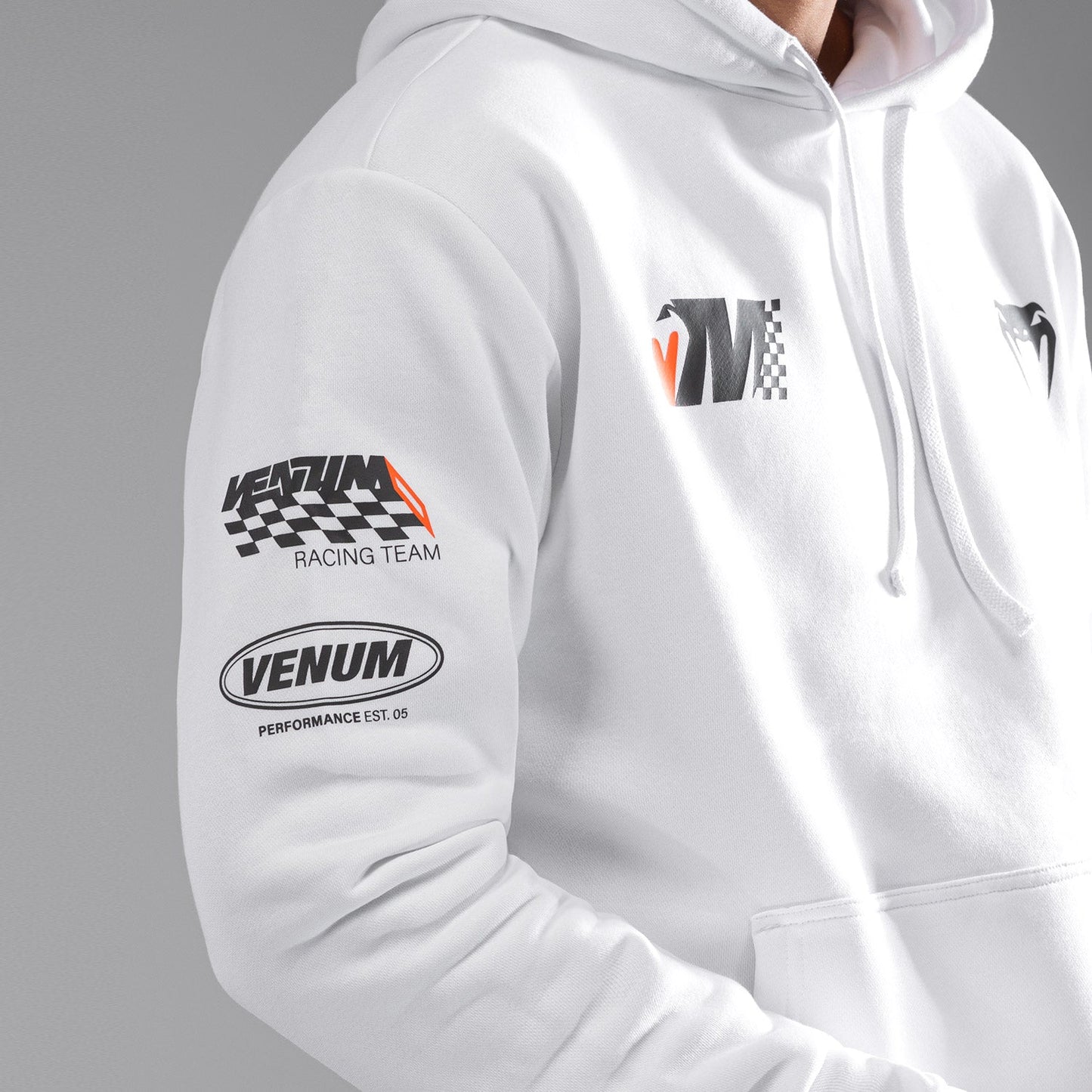 Venum Motorsport Hoodie - Snow White