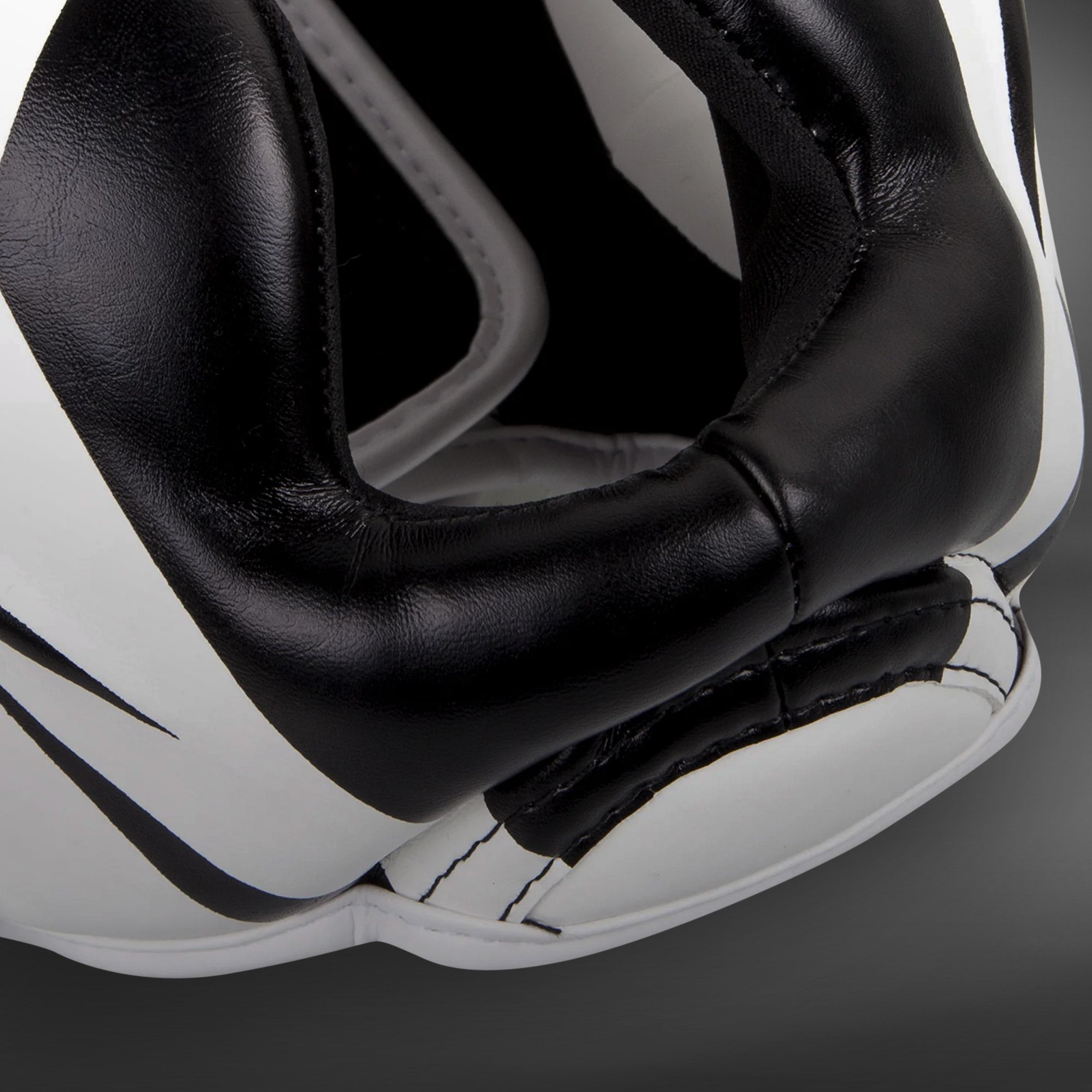 Venum Elite Headgear – White/Black