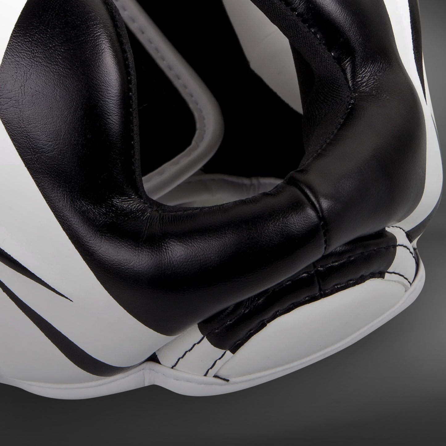 Venum Elite Headgear – White/Black