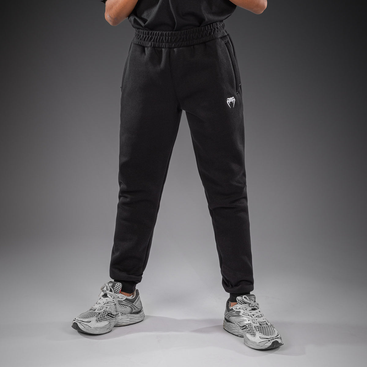 Venum Attack Fleece & Weave Kids Joggers - Black  product-type_Jogging Pants Venum