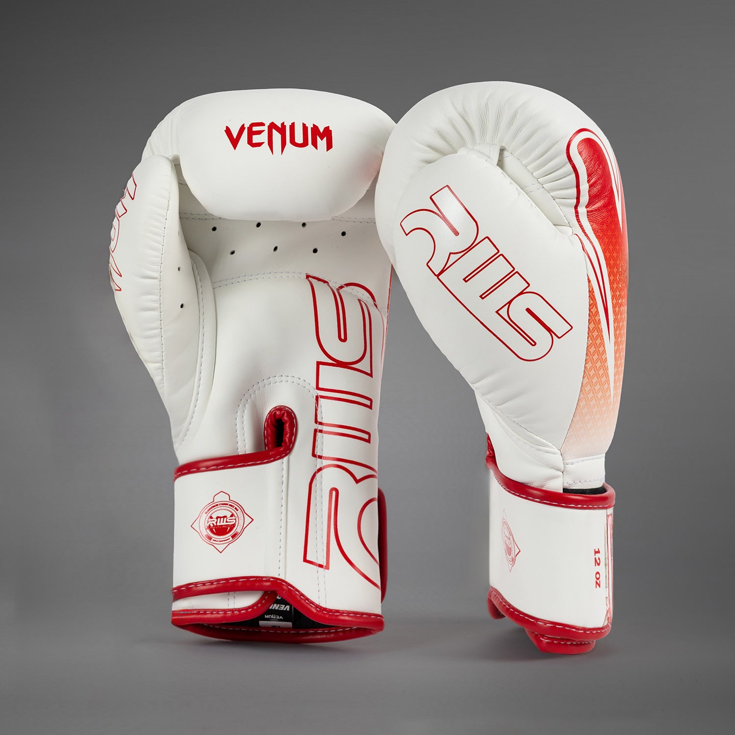 Venum x RWS 2.0 Boxing Gloves - White/Red - Venum