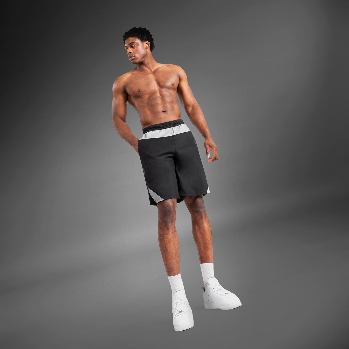Venum Tempest Men's Training Shorts - Black/Grey