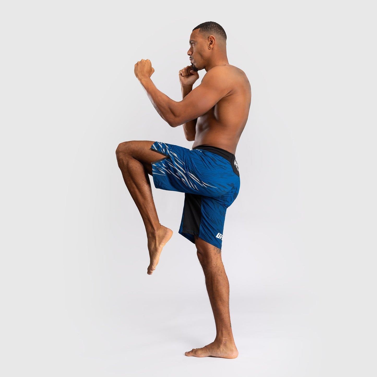 UFC Fusion by Venum Personalized Authentic Fight Night Men's Fight Short - Long Fit - Blue