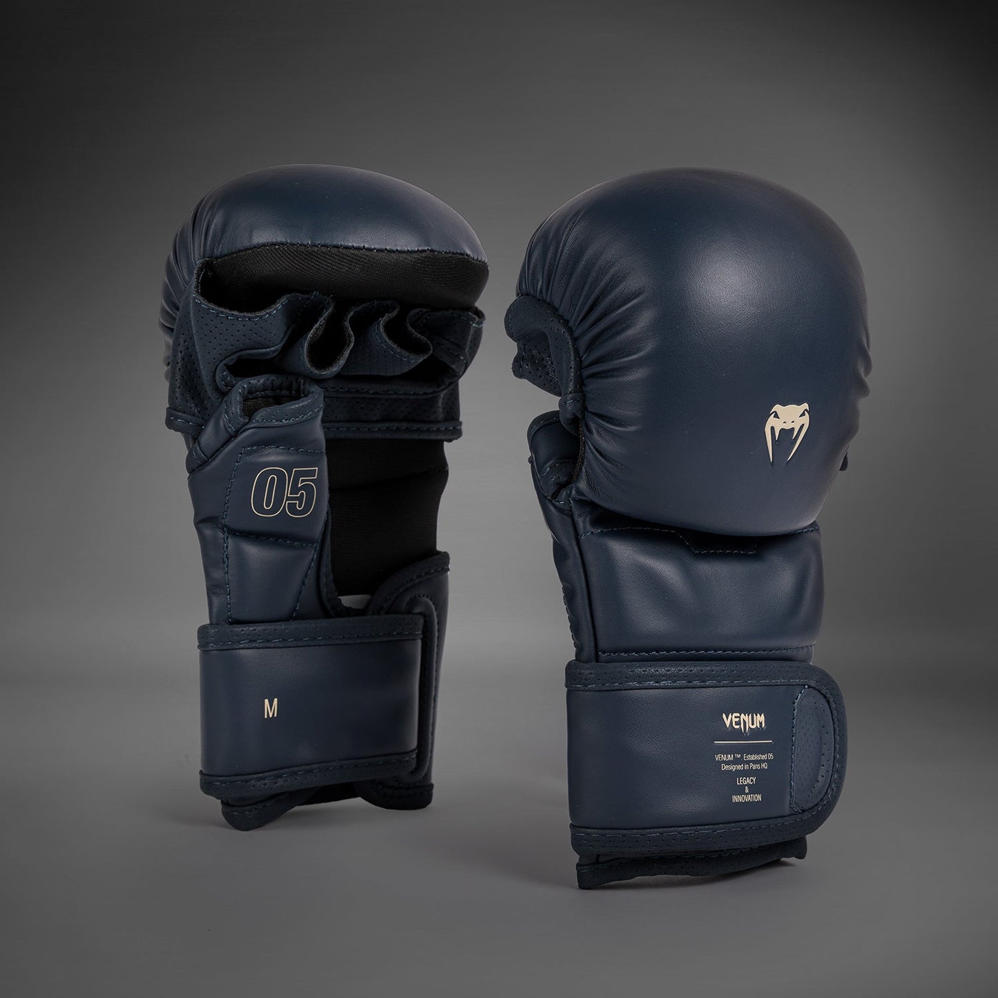 Venum Impact Evo MMA Sparring Gloves - Icy Blue