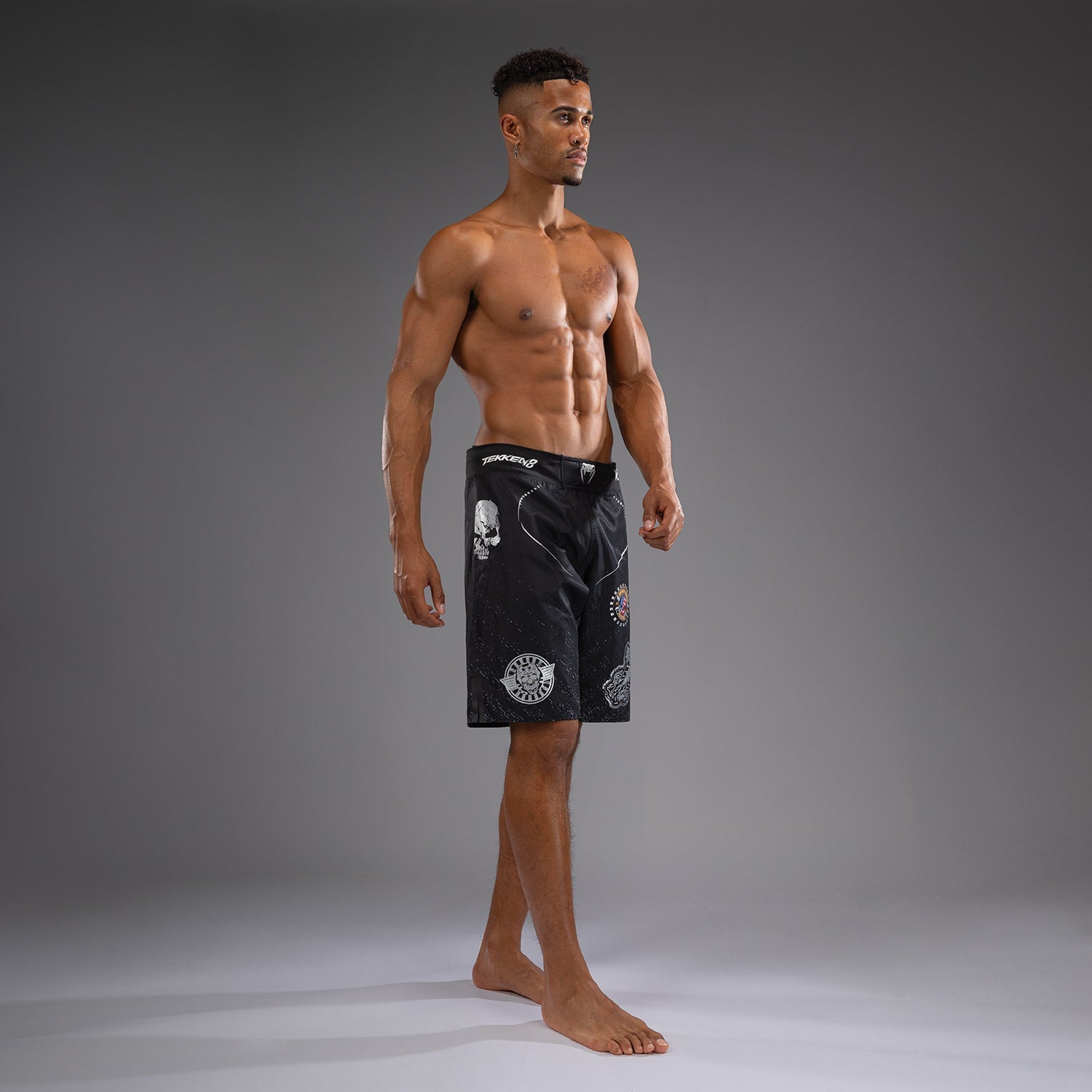 ボクシング Venum x TEKKEN 8 Fight Shorts Venum x TEKKEN 8 Fight Shorts - King - Black/Yellow - Venum