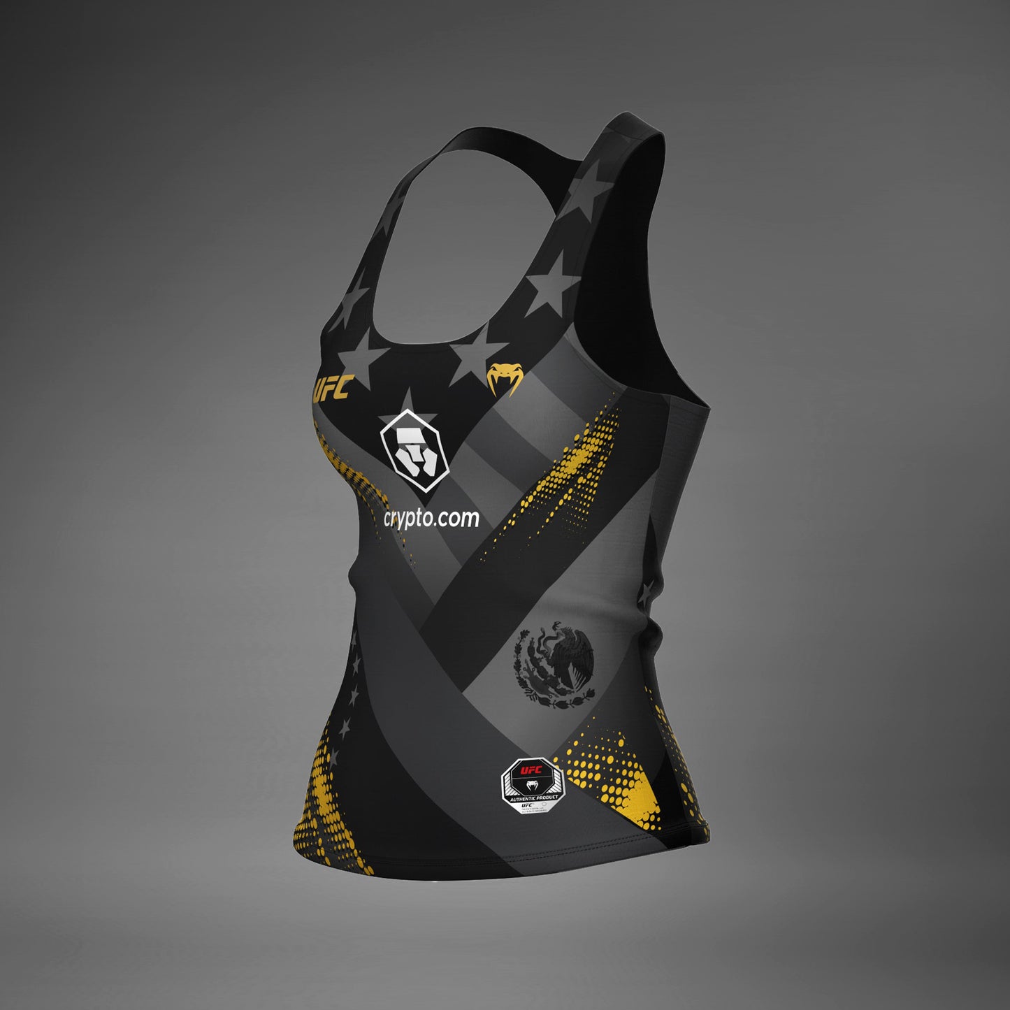 Women’s UFC Unrivaled by Venum Black Julianna Peña Sports Long Bra